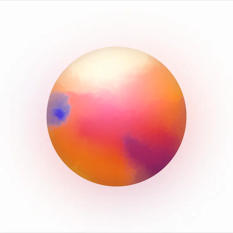 The Marble form: veined, stone-like colour.